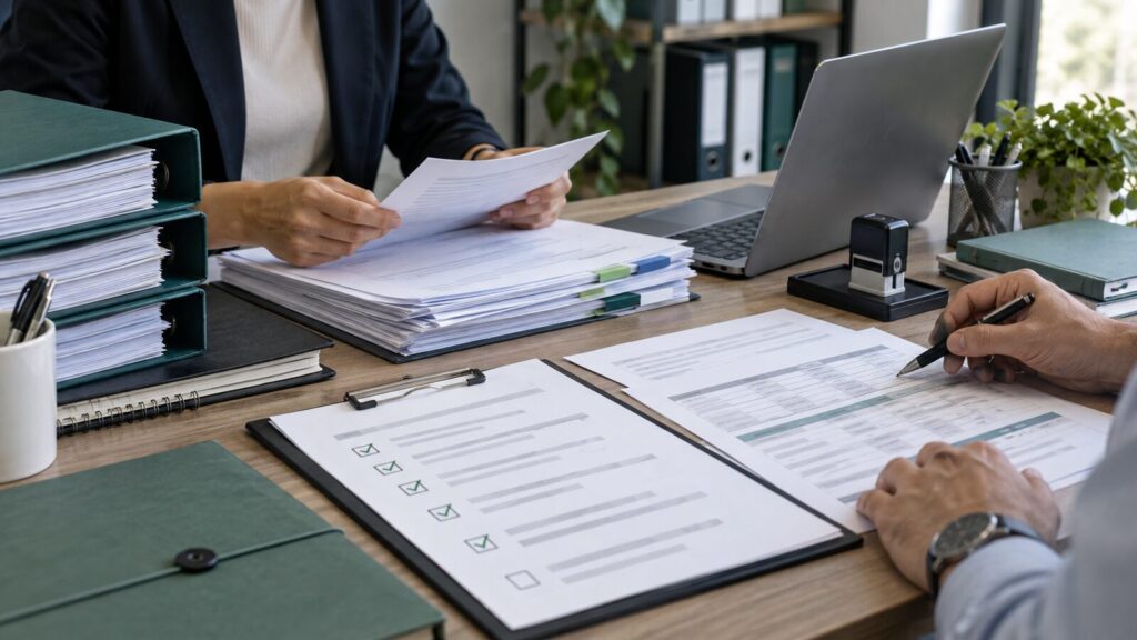 Contratos y nóminas preparados para responder a un requerimiento laboral